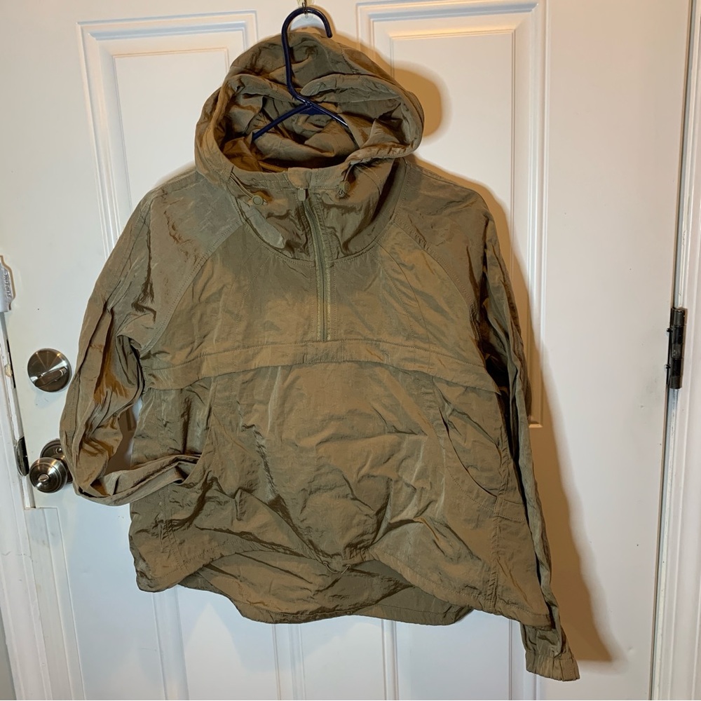 Lululemon Athletica Seek Vistas 1/2 Zip Rain Jacket in Frontier M Retail $148.00 - Picture 6 of 12